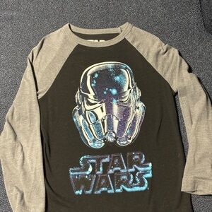 Star Wars Gray Graphic Tee